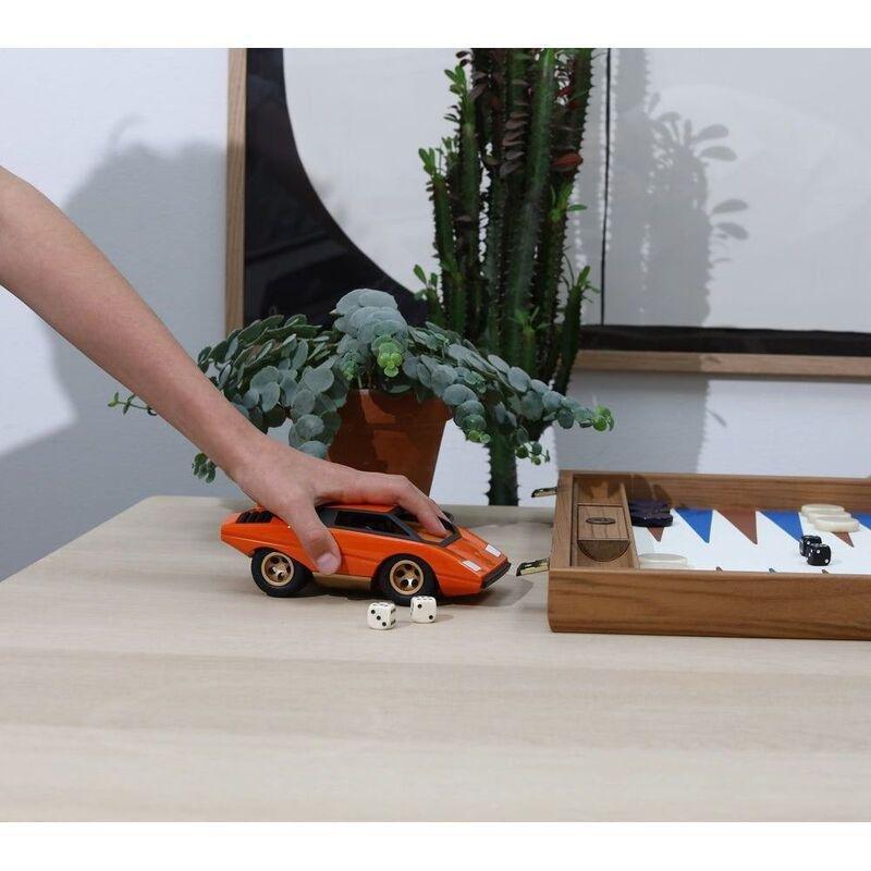Playforever Mini Ufo Bruto Racing Toy Car - Orange, , large image number 1