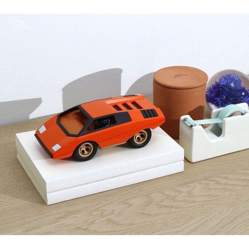 Playforever Mini Ufo Bruto Racing Toy Car - Orange, , large image number 2