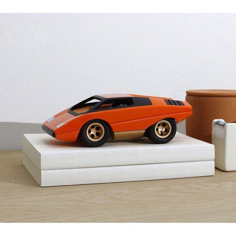 Playforever Mini Ufo Bruto Racing Toy Car - Orange, , large image number 4