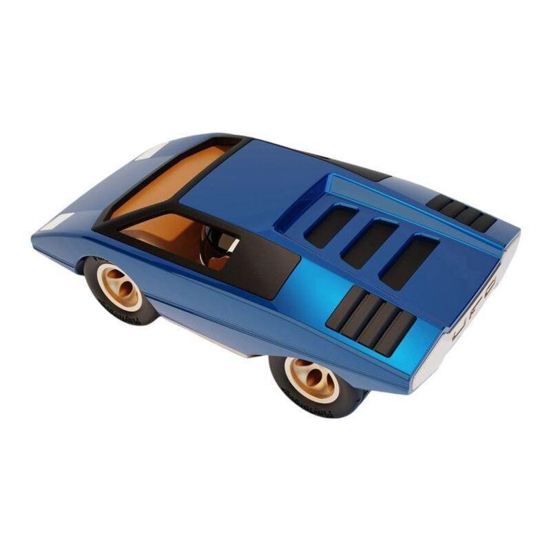 Playforever Mini Ufo Leonessa Racing Toy Car - Blue, , large image number 0