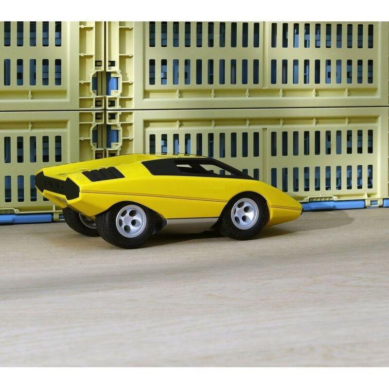Playforever Mini Ufo Canarina Racing Toy Car - Yellow, , large image number 1