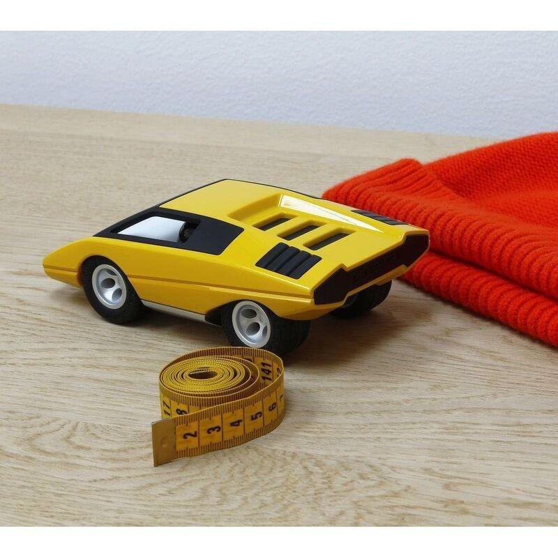Playforever Mini Ufo Canarina Racing Toy Car - Yellow, , large image number 2
