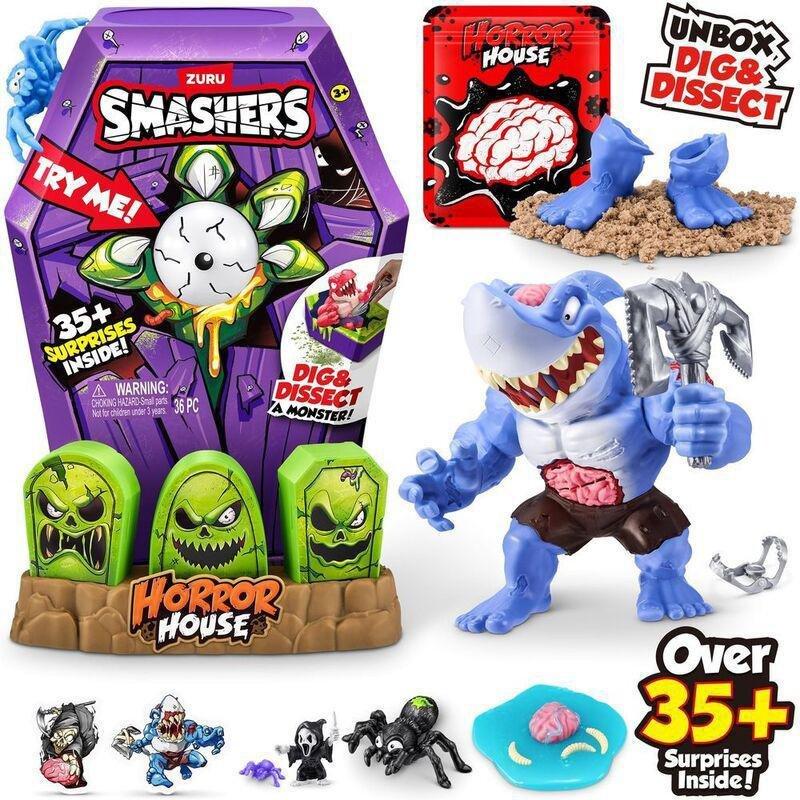 Zuru Smashers Horror House Coffin Surprise (Large) (Assortment - Includes 1), , large image number 5