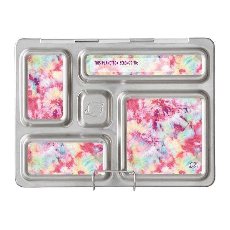Planet Box Rover Magnets Blossom Tie Dye, , large image number 0