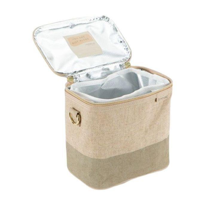So Young Lunch Poche Cement Colour Block Petite, , large image number 1