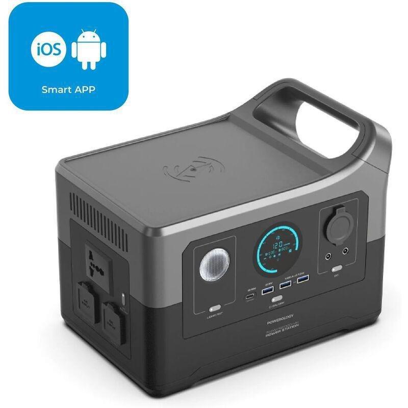 Powerology 120000mAh 700W Smart Power Generator Direct AC - Gray, , large image number 3