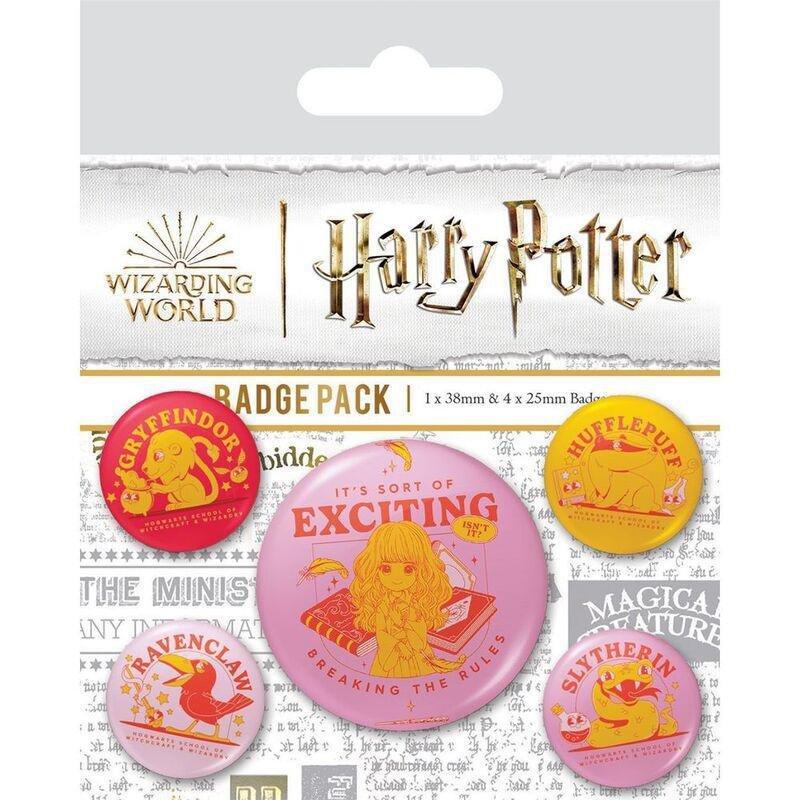 Pyramid International Harry Potter Witty Witchcraft - (Badge Pack), , large image number 0