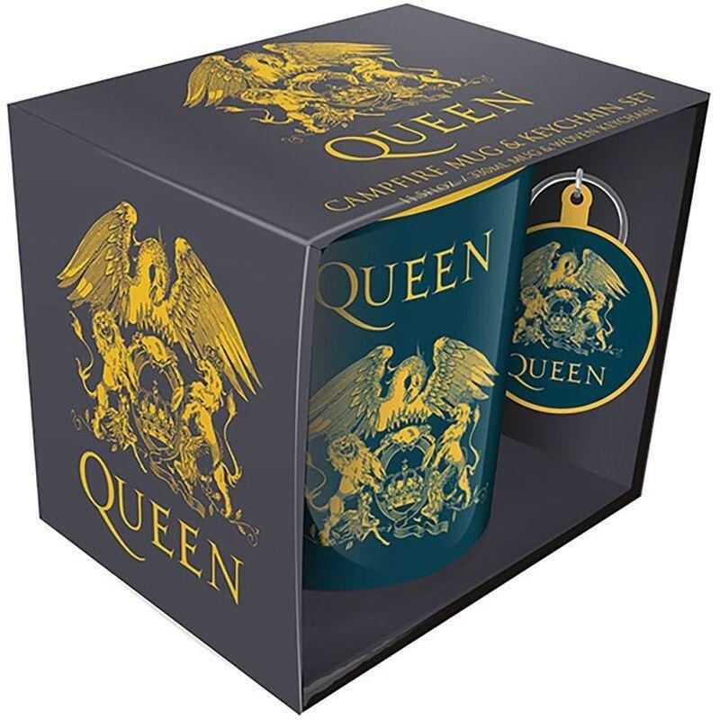 Pyramid International Queen - Logo (Gift Set Mug & Keychains), , medium