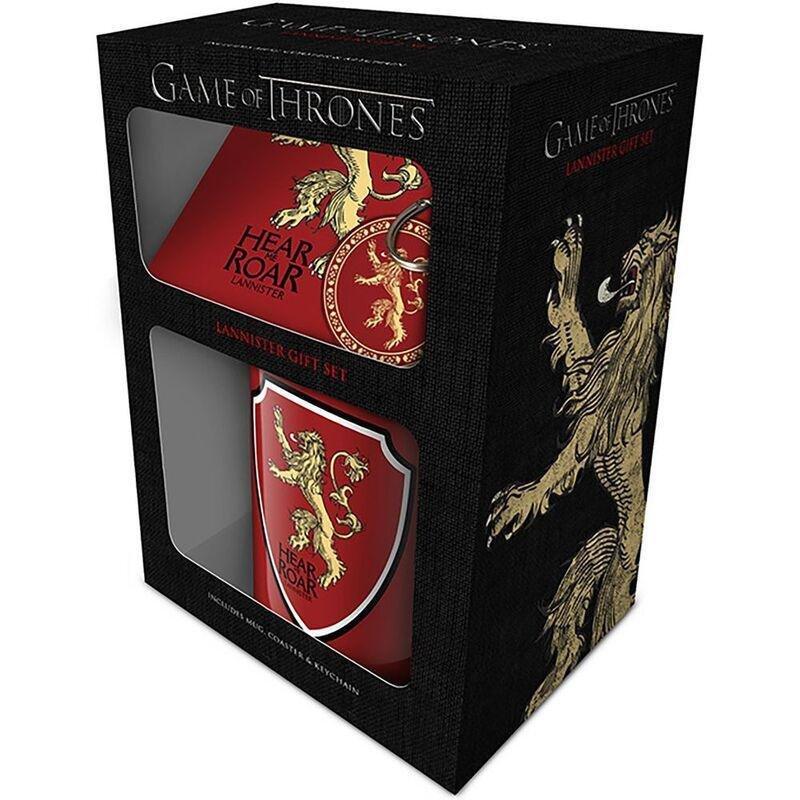 Pyramid Warner Bros Game of Thrones - Lannister (Mug Coaster & Keychain), , medium