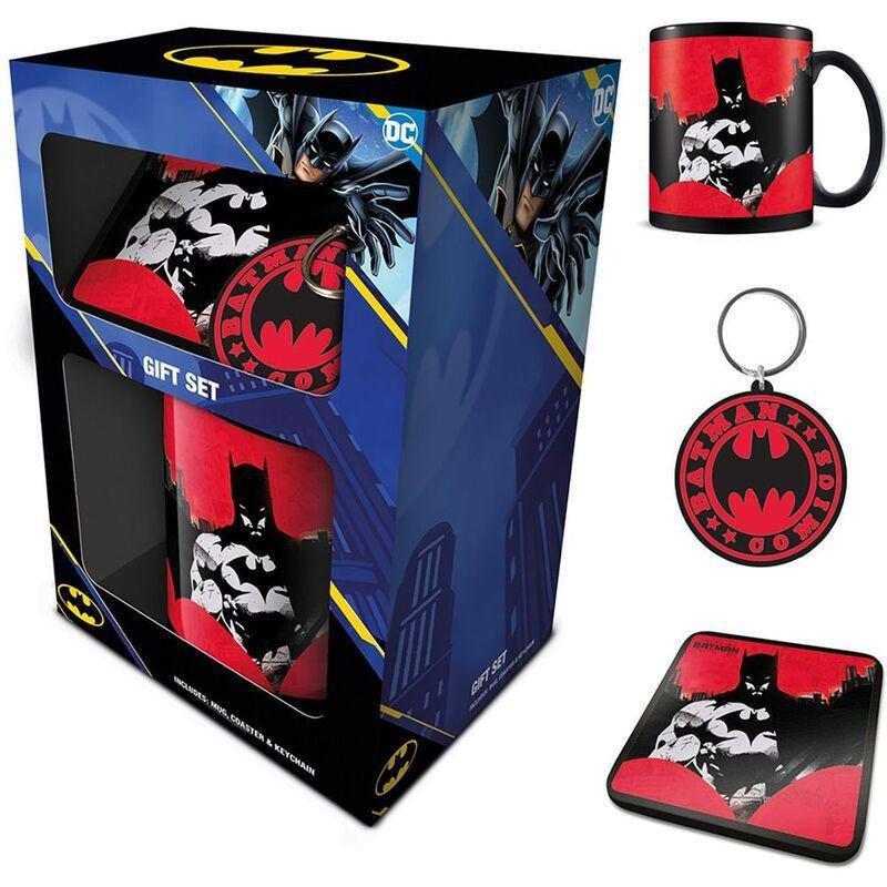 Pyramid Warner Bros The Batman (Red) - (Mug Coaster & Keychain), , large image number 0