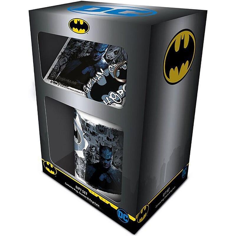 Pyramid International Batman - Graffiti Hero (Mug Coaster Keychain Gift Set), , medium