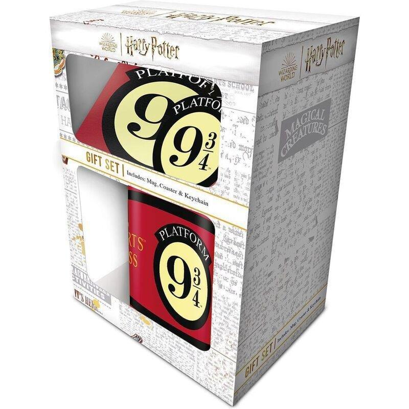 Pyramid International Harry Potter - Platform 9 3/4 Gift Set (Mug / Coaster / Keychain), , medium
