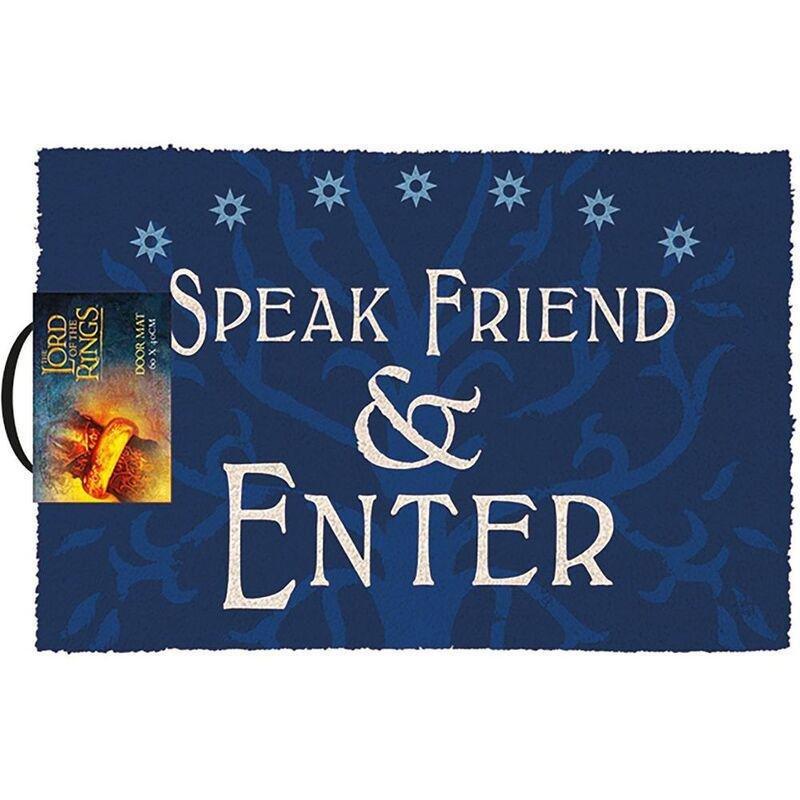 Pyramid Warner Bros The Lord of The Rings - Speak Friend & Enter (Doormat), , large image number 0
