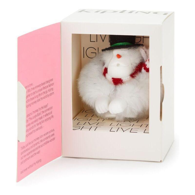 Kipling Snowman Monkey Snowman White Customization Monkey, , large image number 1