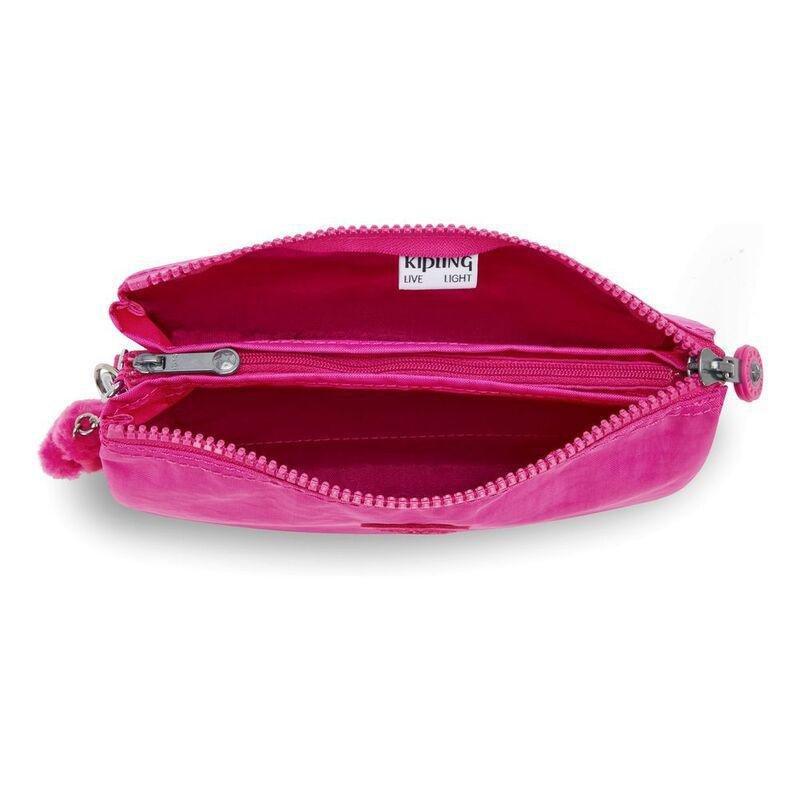 Kipling Creativity XL Glowing Fuchsia Extra Large Purse (with Wristlet), , large image number 2