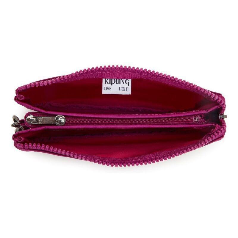 Kipling Creativity L Fuchsia Night Large Purse, , large image number 1