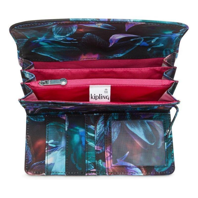 Kipling Money Land Spectral Orchid Large Wallet, , large image number 1