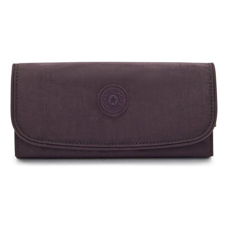 Kipling Money Land Ultimate Plum Large Wallet, , medium