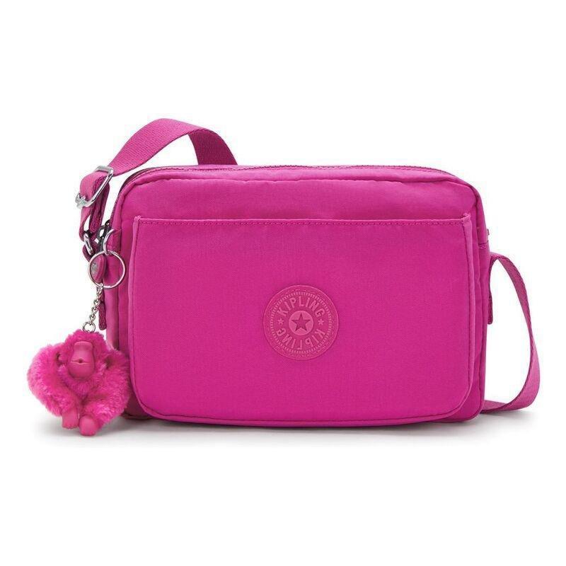 Kipling Abanu M Glowing Fuchsia Medium Crossbody, , medium