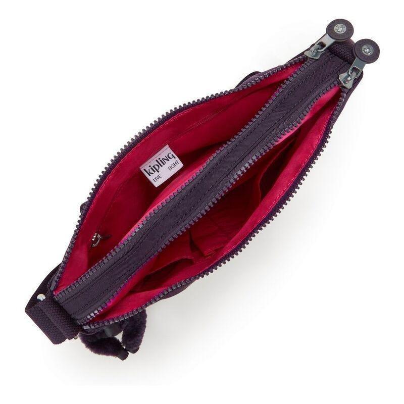 Kipling Alvar Ultimate Plum Medium Crossbody, , medium