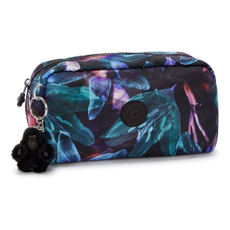 Kipling Gleam Spectral Orchid Medium Pouch, , large image number 1