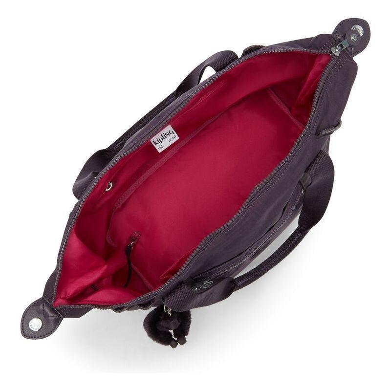 Kipling Art Ultimate Plum Medium Tote (with Removable Shoulderstrap), , large image number 2