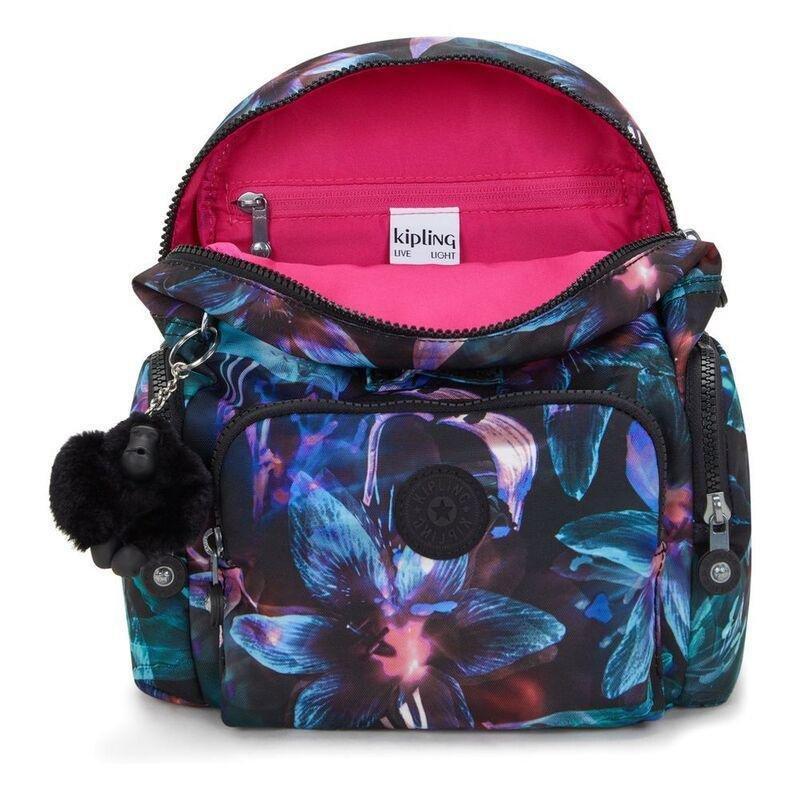 Kipling City Zip Mini Spectral Orchid Small Backpack, , large image number 1