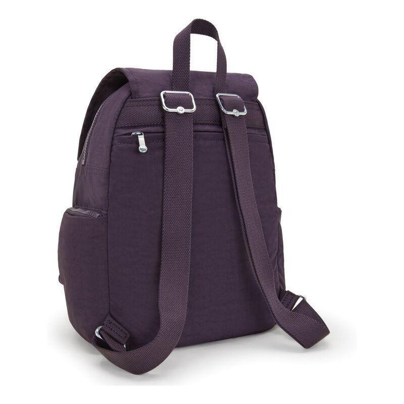 Kipling City Zip S Ultimate Plum Small Backpack, , medium