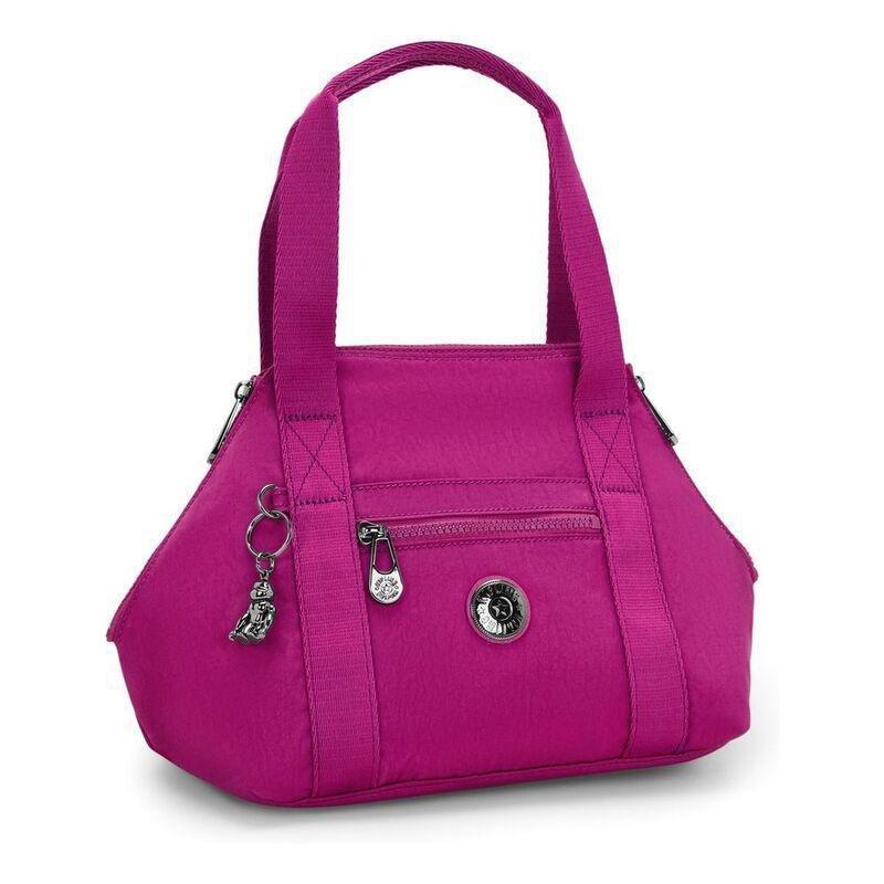 Kipling Art Mini Fuchsia Night Small Handbag (with Removable Shoulderstrap), , large image number 3
