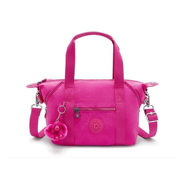 Kipling Art Mini Glowing Fuchsia Small Handbag (with Removable Shoulderstrap), , medium
