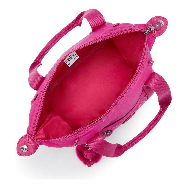 Kipling Art Mini Glowing Fuchsia Small Handbag (with Removable Shoulderstrap), , large image number 2