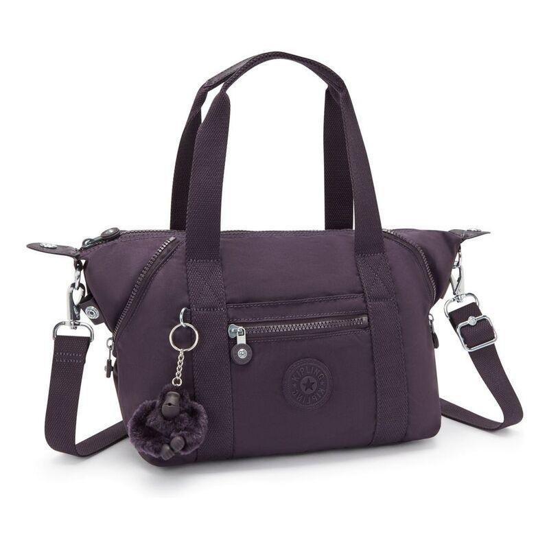Kipling Art Mini Ultimate Plum Small Handbag (with Removable Shoulderstrap), , large image number 3