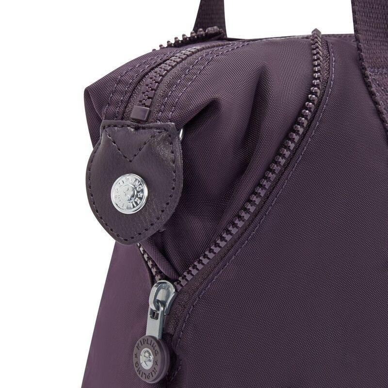 Kipling Art Mini Ultimate Plum Small Handbag (with Removable Shoulderstrap), , large image number 5