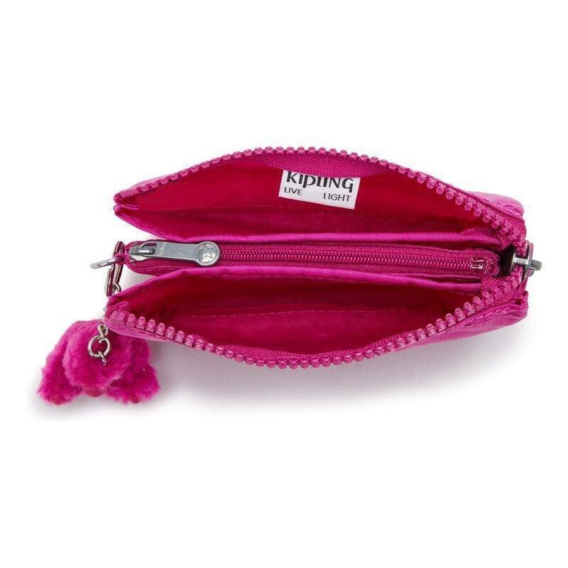Kipling Creativity S Glowing Fuchsia Small Purse, , large image number 2