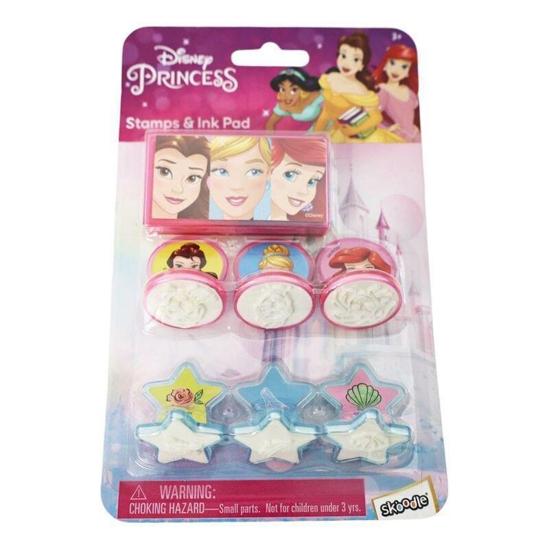 Disney Princess Stamps Kit With Ink Pad, , large image number 1