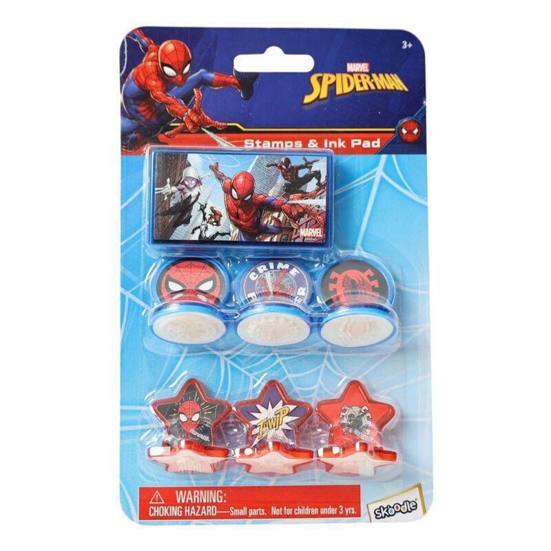 Disney Spider Man Stamps Kit With Ink Pad, , large image number 1