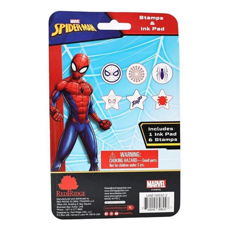 Disney Spider Man Stamps Kit With Ink Pad, , large image number 2