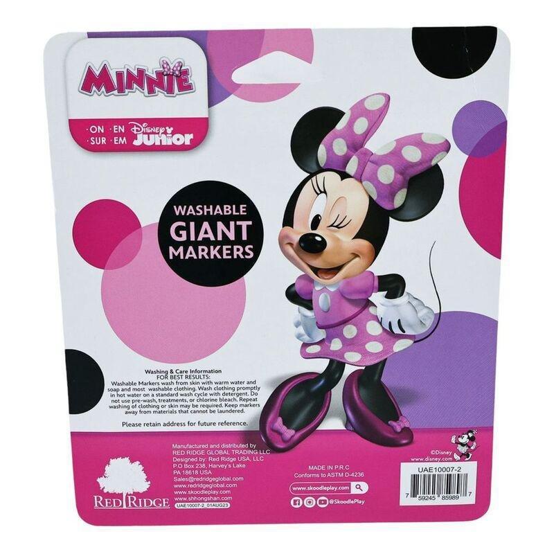 Disney Minnie Washable Giant Markers, , large image number 1