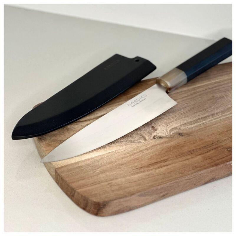 Nordico Vg-10 Chef Knife 8 Inches Japanese + Wooden Sheath, , large image number 2