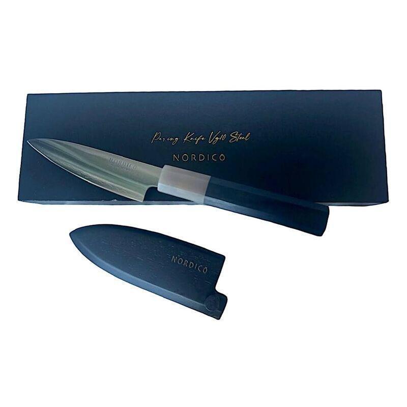 Nordico Vg-10 Paring Knife 4 Inches Japanese + Wooden Sheath, , medium