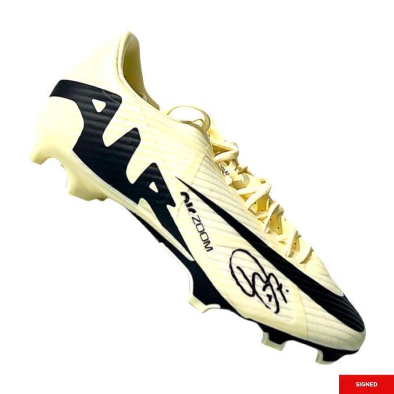 Bootroom Collection - Vinicius Junior Signed Nike Zoom Mercurial Boot - Off White, , large image number 0