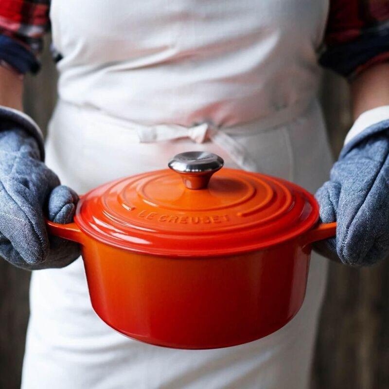 Le Creuset Round French Oven 20cm Flame, , large image number 4