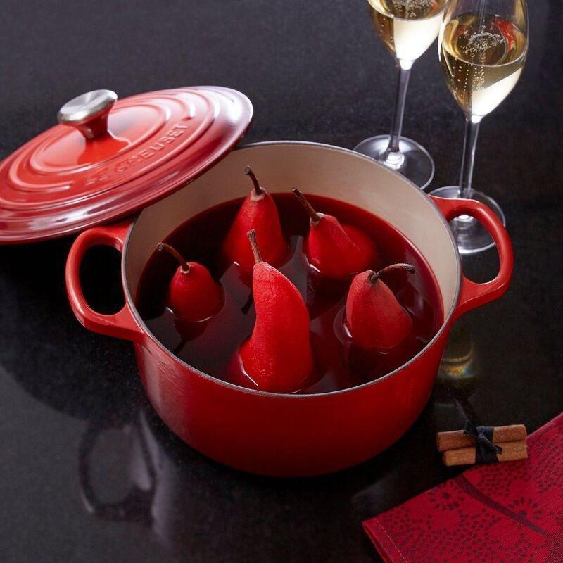 Le Creuset Round French Oven 20cm Cherry Red, , large image number 4