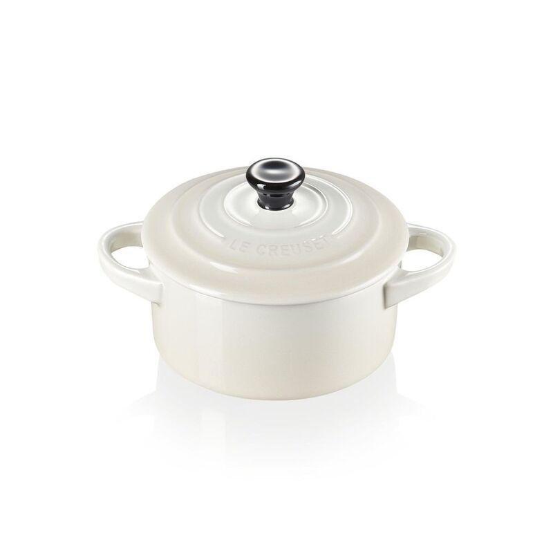Le Creuset Mini Cocotte 10cm Meringue, , large image number 1