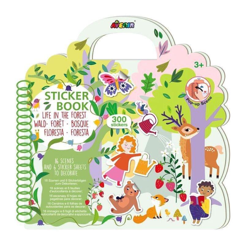 Avenir Sticker Book - Life In The Forest, , large image number 0