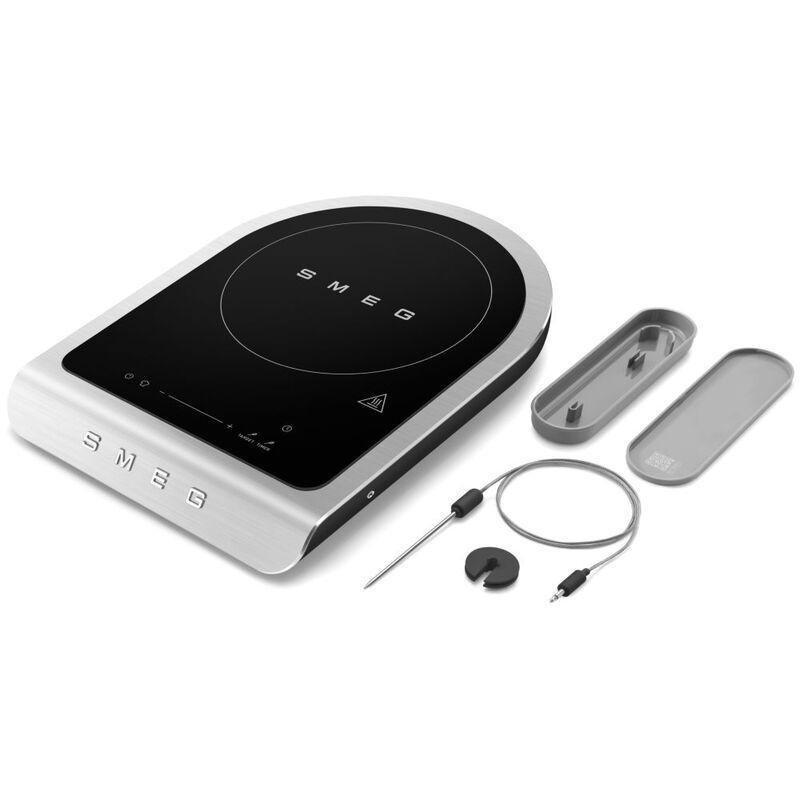 Smeg Portable Induction Hob Black Matt, , large image number 1
