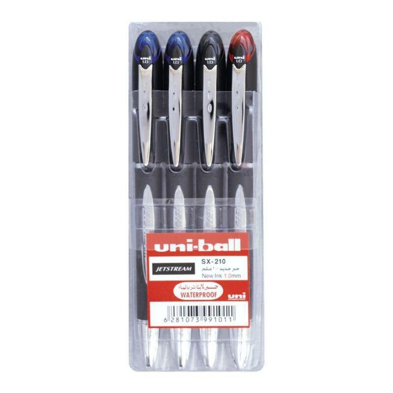 Uni-Ball Jetstream 1.0 Mm Pen Pack (Pack Of 4), , large image number 0