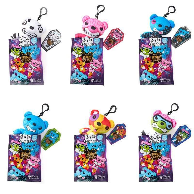 Deddy Bears Series 3 Clip On 4-Inch Figure Plush Blind Bag (Assortment), , large image number 1