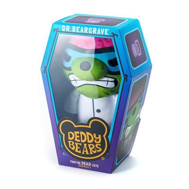 Deddy Bears Series 3 Dr Beargrave In Coffin 12-Inch Plush, , large image number 1