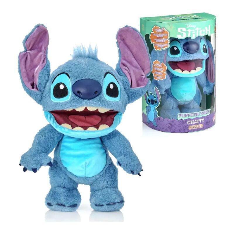 Disney Stitch Puppetronic Real Fx Chatty Stitch Interactive Puppet, , large image number 1